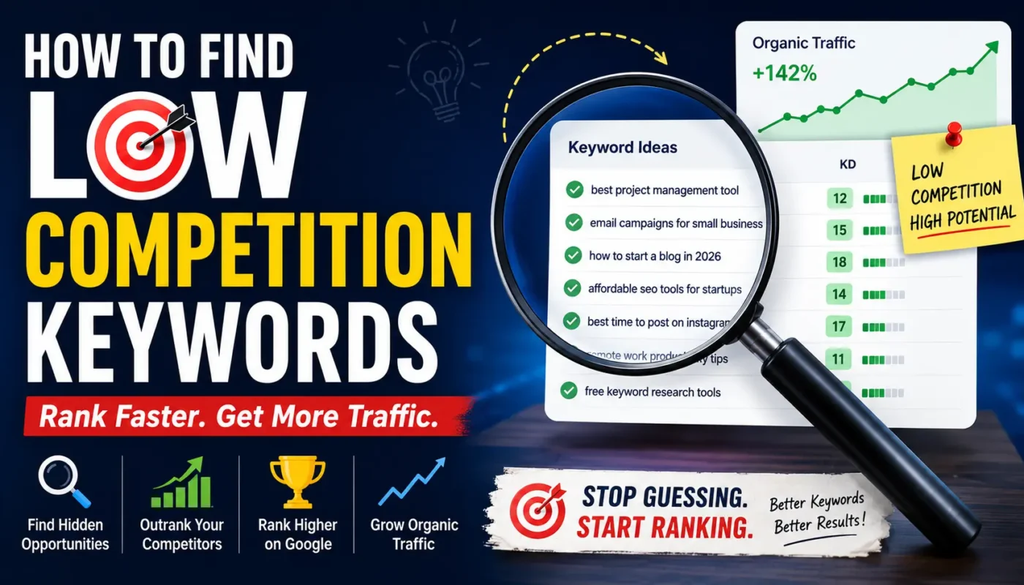 How to Find Low-Competition Keywords: 12 Practical Methods