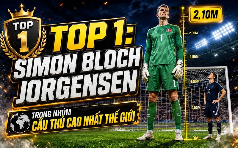 Cầu Thủ Cao Nhất Thế Giới Và Top 4 Gương Mặt Ấn Tượng